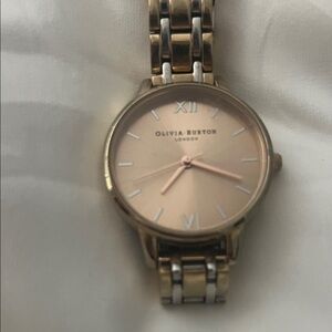 Olivia Burton Two-Tone Gold and Silver Watch